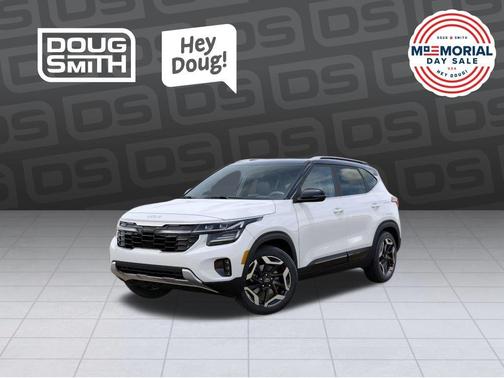 Clear White / Black Roof 2026 Kia Seltos SX