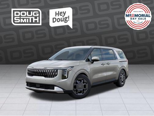 Ivory Silver 2026 Kia Carnival Hybrid EX