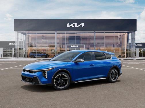 Blue 2026 Kia K4 GT-LINE