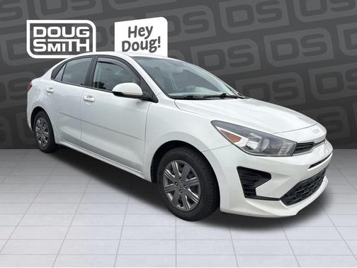 Clear White 2022 Kia Rio LX