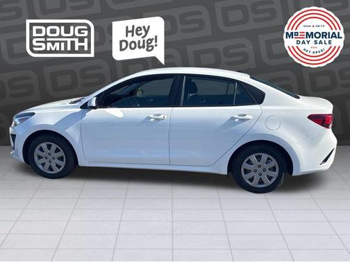 Clear White 2022 Kia Rio LX