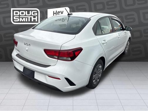 Clear White 2022 Kia Rio LX