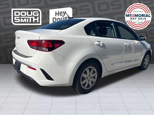 Clear White 2022 Kia Rio LX