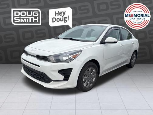 Clear White 2022 Kia Rio LX