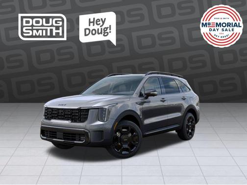 Steel Gray 2026 Kia Sorento Hybrid X-LINE SX PRESTIGE