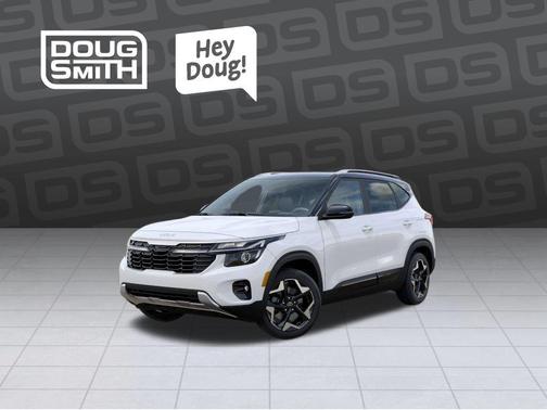 Clear White / Black Roof 2026 Kia Seltos S