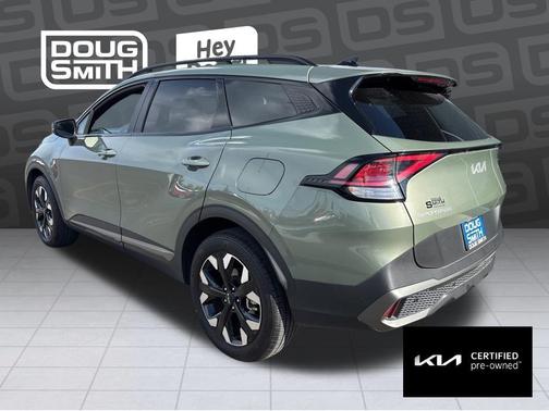 Jungle Green 2023 Kia Sportage X-Line