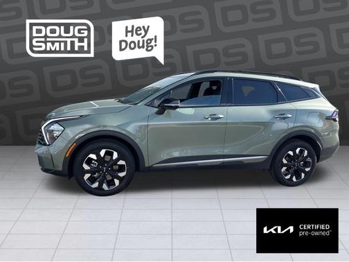 Jungle Green 2023 Kia Sportage X-Line