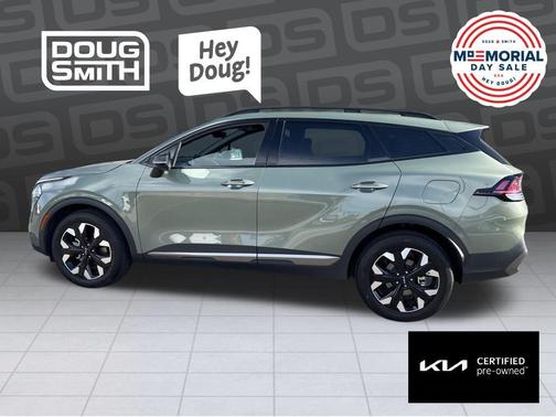 Jungle Green 2023 Kia Sportage X-Line