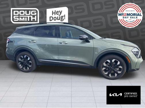 Jungle Green 2023 Kia Sportage X-Line