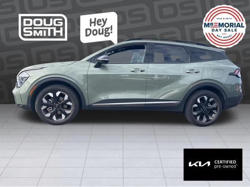 Jungle Green 2023 Kia Sportage X-Line