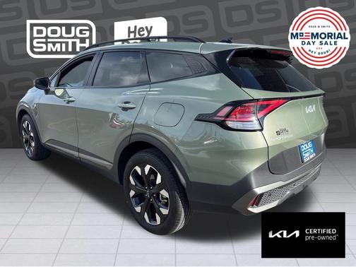 Jungle Green 2023 Kia Sportage X-Line
