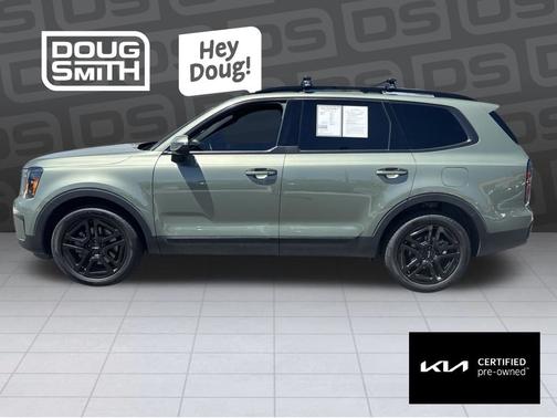 Green 2024 Kia Telluride EX X-Line