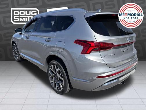 Shimmering Silver Pearl 2022 Hyundai SANTA FE Calligraphy