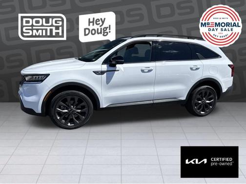 Glacial White Pearl 2023 Kia Sorento X-Line EX
