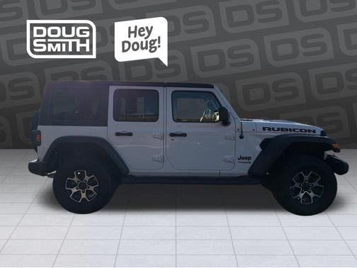 Bright White Clearcoat 2019 Jeep Wrangler Unlimited Rubicon
