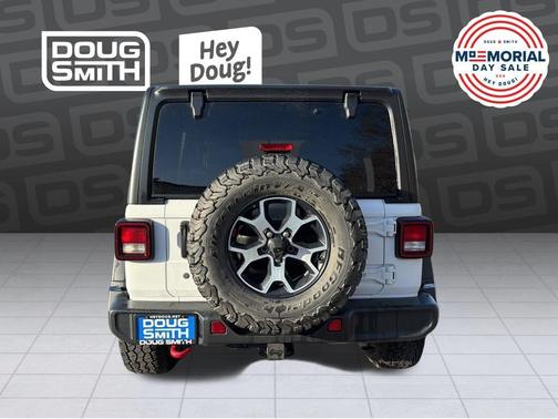 Bright White Clearcoat 2019 Jeep Wrangler Unlimited Rubicon