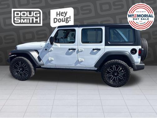 Bright White Clearcoat 2025 Jeep Wrangler Sport
