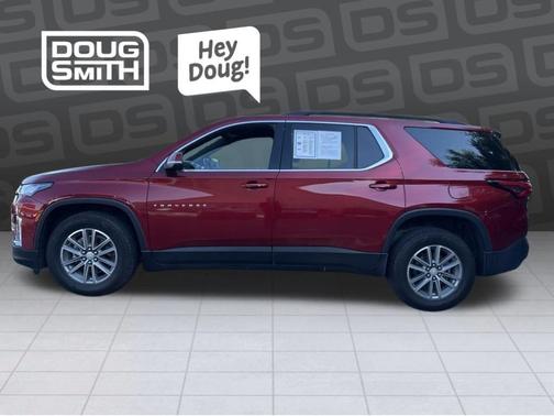 Radiant Red 2023 Chevrolet Traverse LT Leather