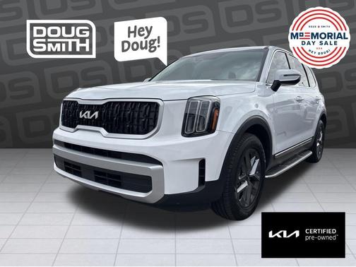 Glacial White Pearl 2024 Kia Telluride LX