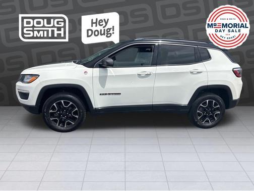 White Clearcoat 2020 Jeep Compass Trailhawk
