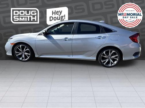 Gray 2020 Honda Civic Touring