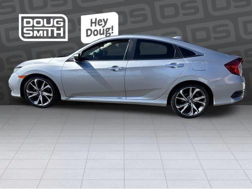 Gray 2020 Honda Civic Touring