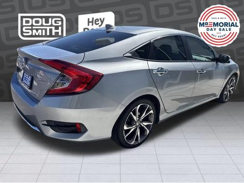 Gray 2020 Honda Civic Touring