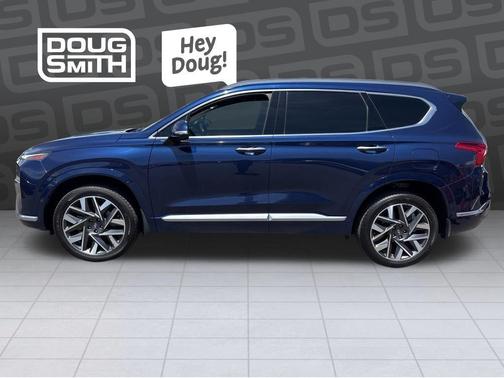 Stormy Blue 2023 Hyundai SANTA FE Calligraphy