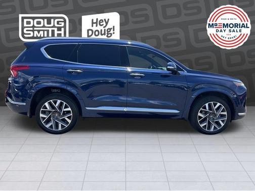Stormy Blue 2023 Hyundai SANTA FE Calligraphy