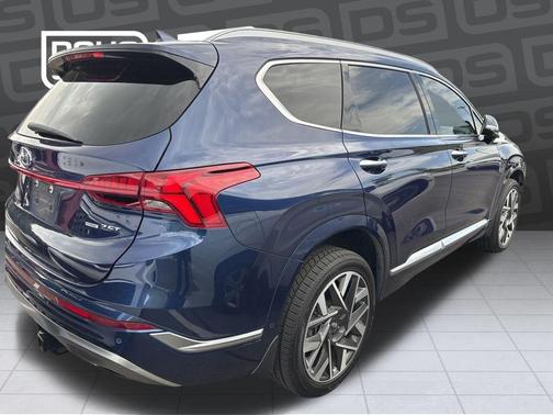 Stormy Blue 2023 Hyundai SANTA FE Calligraphy