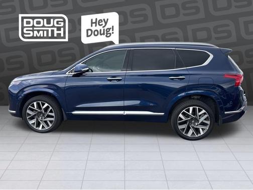 Stormy Blue 2023 Hyundai SANTA FE Calligraphy