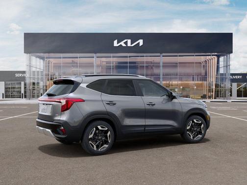 Steel Gray 2026 Kia Seltos SX