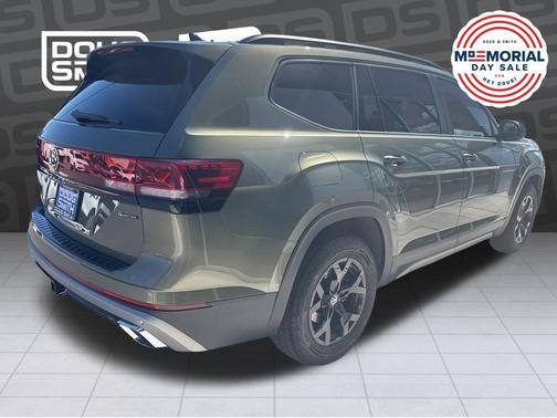 Avocado Green 2024 Volkswagen Atlas 2.0T Peak Edition SEL