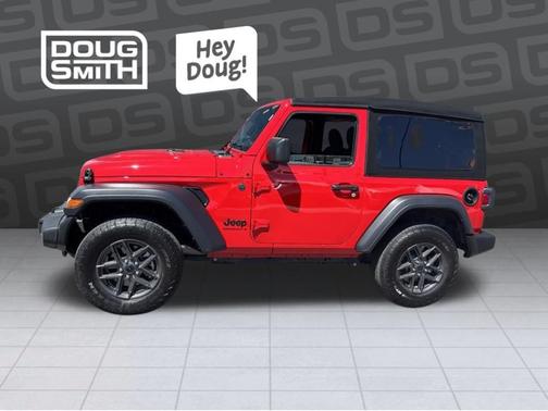 Firecracker Red Clearcoat 2024 Jeep Wrangler Sport