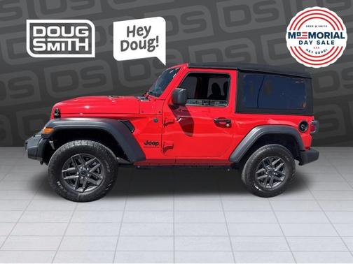 Firecracker Red Clearcoat 2024 Jeep Wrangler Sport