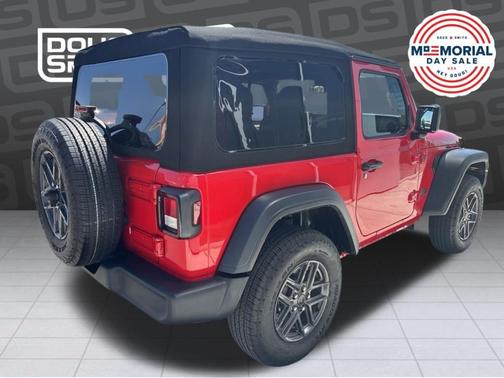 Firecracker Red Clearcoat 2024 Jeep Wrangler Sport