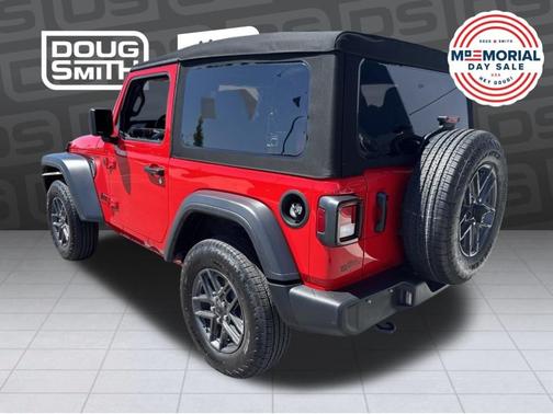 Firecracker Red Clearcoat 2024 Jeep Wrangler Sport