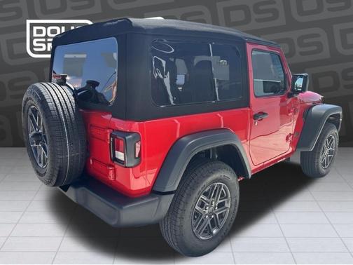 Firecracker Red Clearcoat 2024 Jeep Wrangler Sport