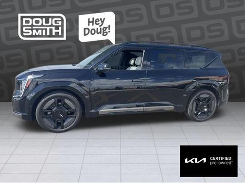 Aurora Black Pearl 2024 Kia EV9 GT-Line