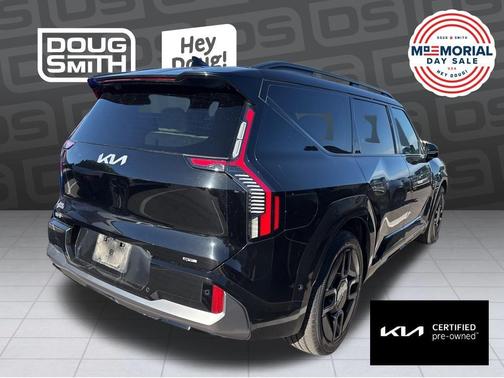 Aurora Black Pearl 2024 Kia EV9 GT-Line