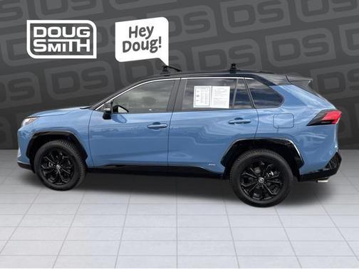 Midnight Black Metallic 2023 Toyota RAV4 Hybrid XSE
