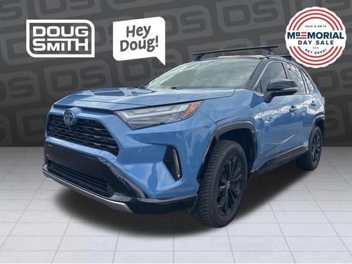 Midnight Black Metallic 2023 Toyota RAV4 Hybrid XSE