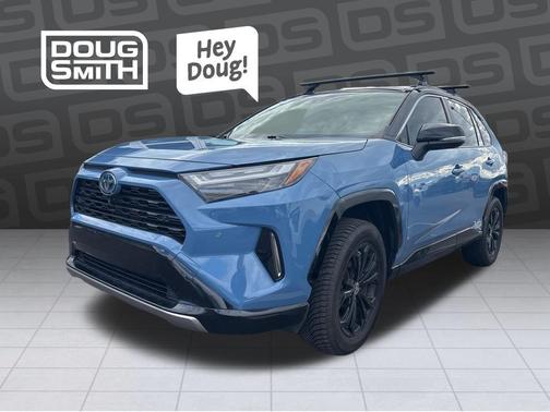 Midnight Black Metallic 2023 Toyota RAV4 Hybrid XSE