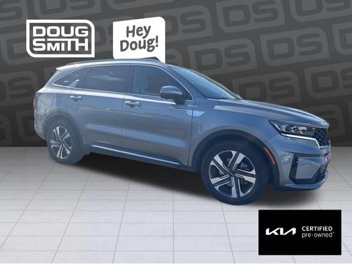 Steel Gray 2023 Kia Sorento Plug-In Hybrid SX Prestige