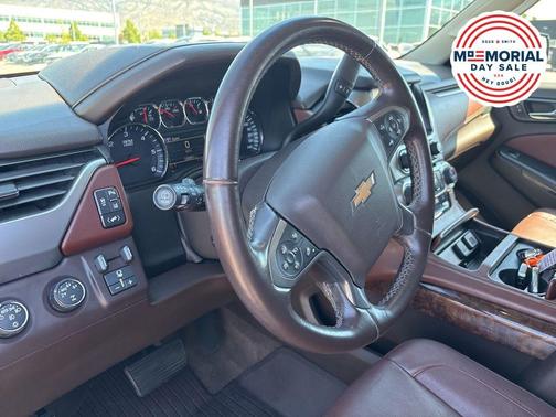 White Diamond Clearcoat 2015 Chevrolet Tahoe LTZ