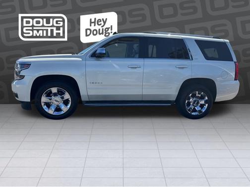 White Diamond Clearcoat 2015 Chevrolet Tahoe LTZ