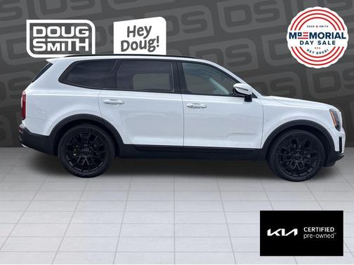 Glacial White Pearl 2021 Kia Telluride SX