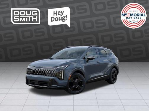 Heritage Blue 2026 Kia Sportage Hybrid X-Line