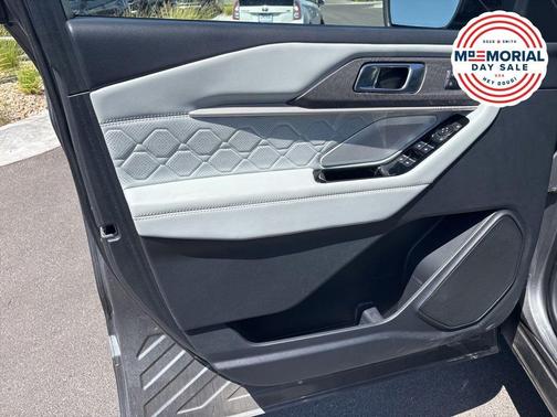 Gray Metallic 2025 Ford Explorer Platinum